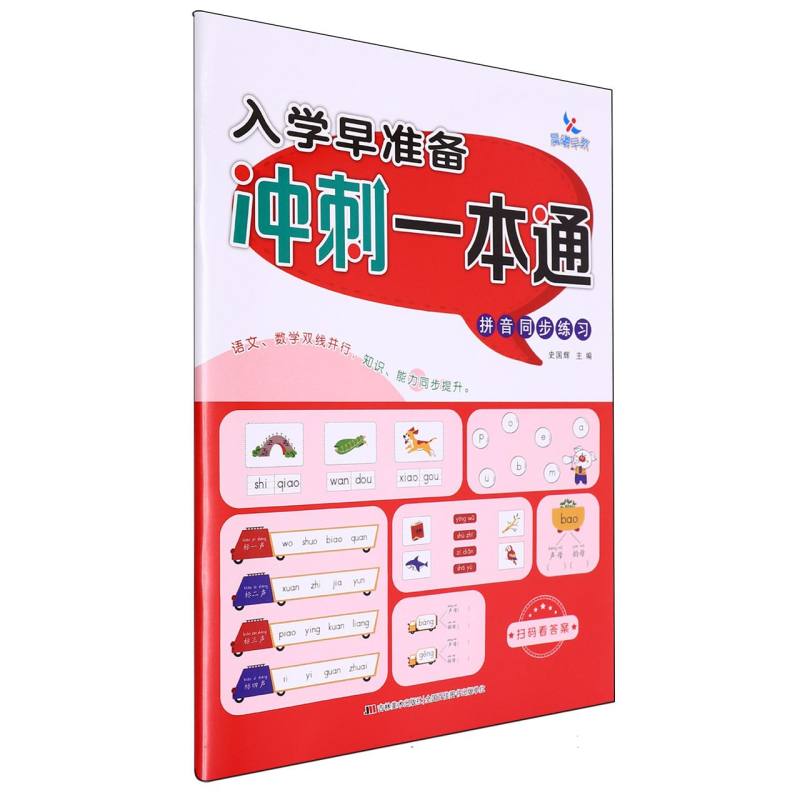 拼音同步练习/入学早准备冲刺一本通