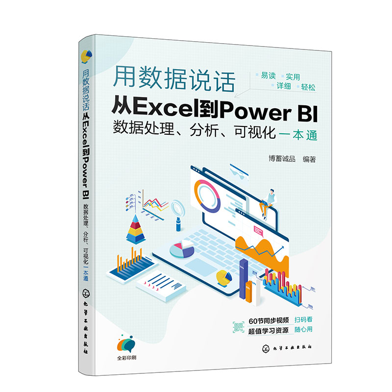 用数据说话：从Excel到Power BI数据处理、分析、可视化一本通