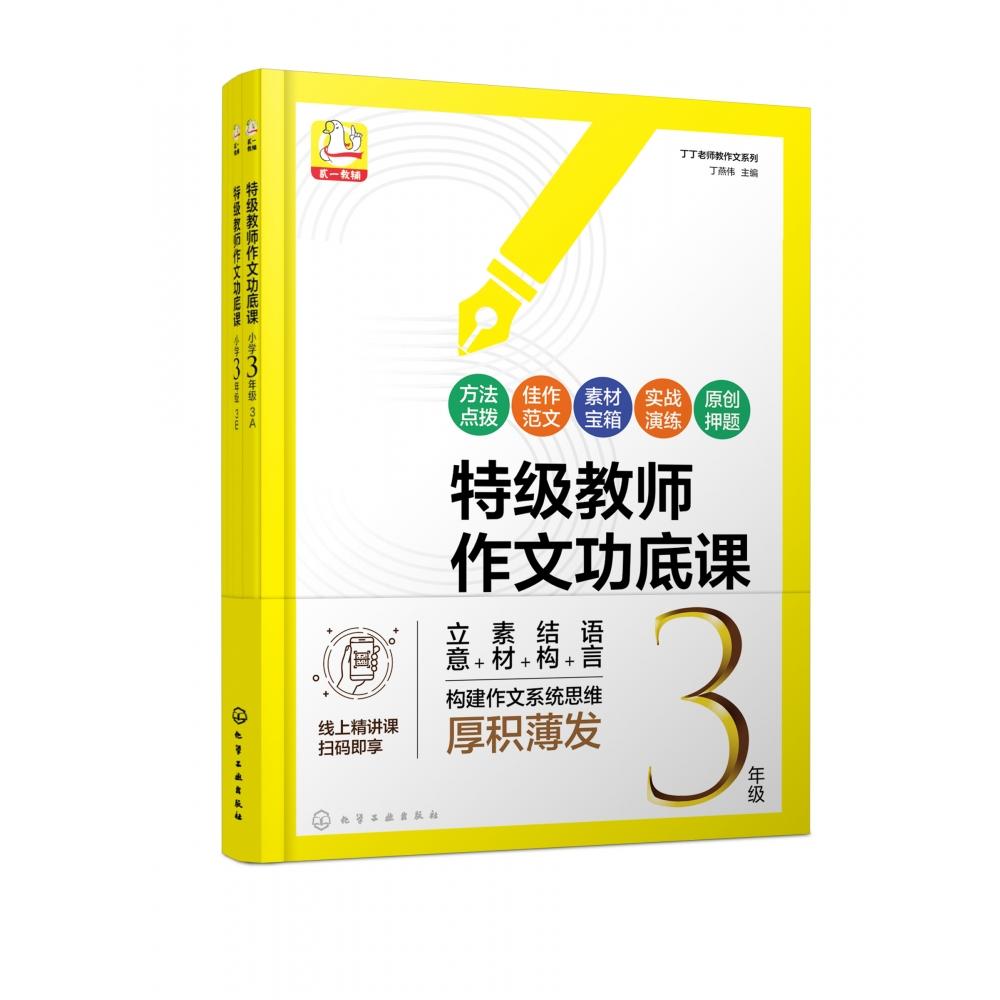 特级教师作文功底课(小学3年级共4册)/丁丁老师教作文系列