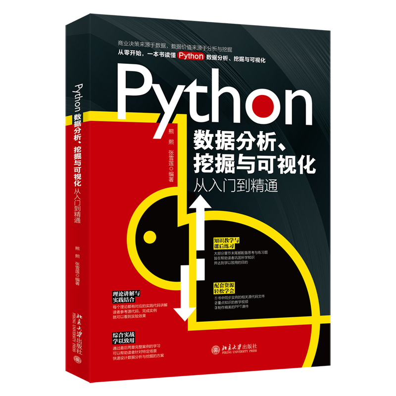 Python数据分析、挖掘与可视化从入门到精通