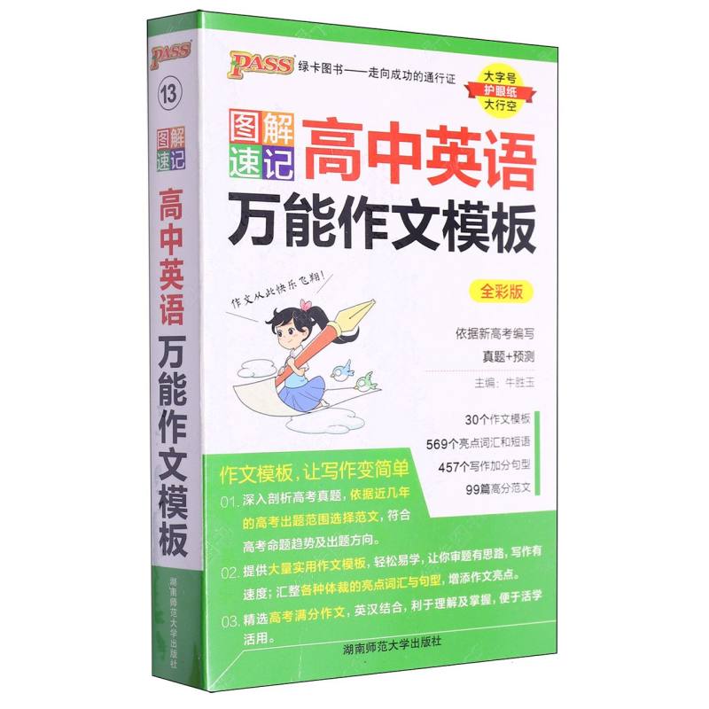 2025《图解速记》 高中英语万能作文模板（通用版）