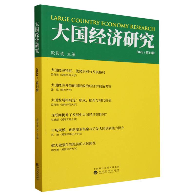 大国经济研究 2023(第14辑)
