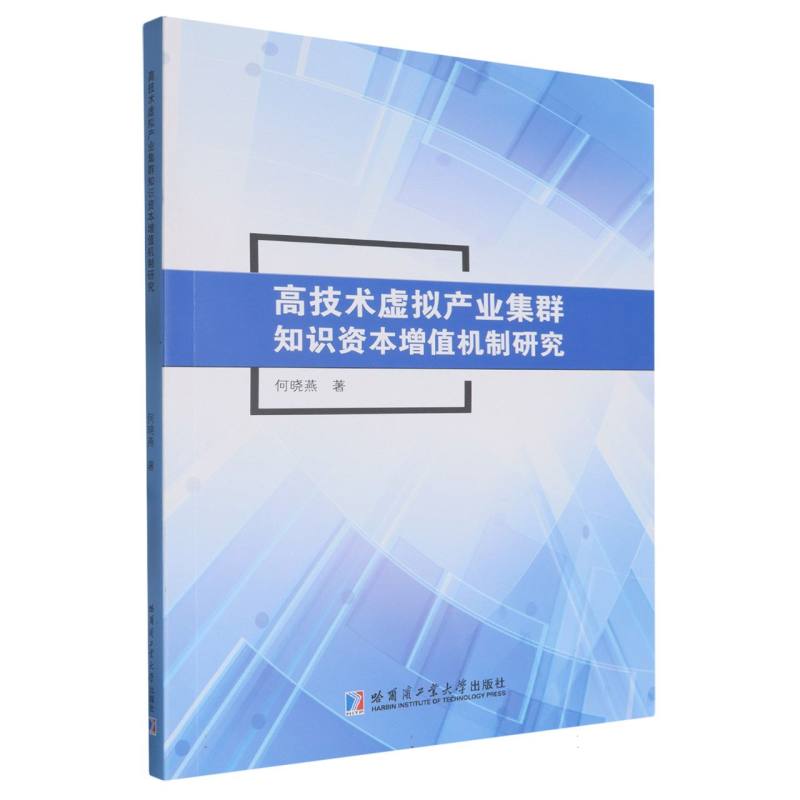 高技术虚拟产业集群知识资本增值机制研究