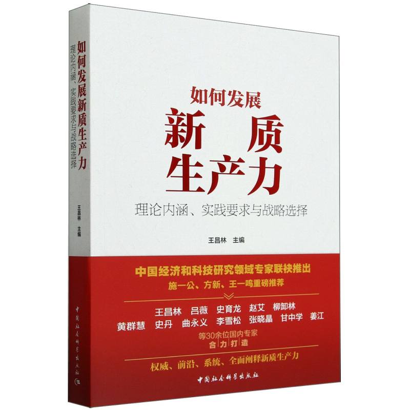 如何发展新质生产力(理论内涵实践要求与战略选择)