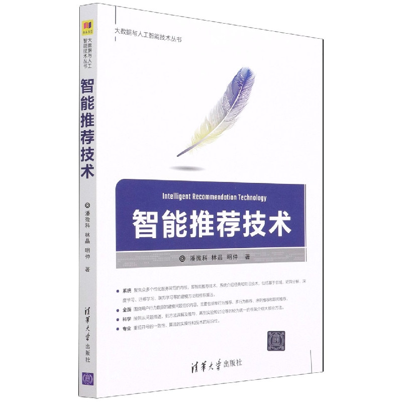 智能推荐技术/大数据与人工智能技术丛书
