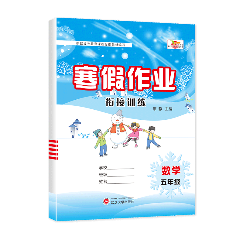 寒假作业衔接训练数学人教五年级