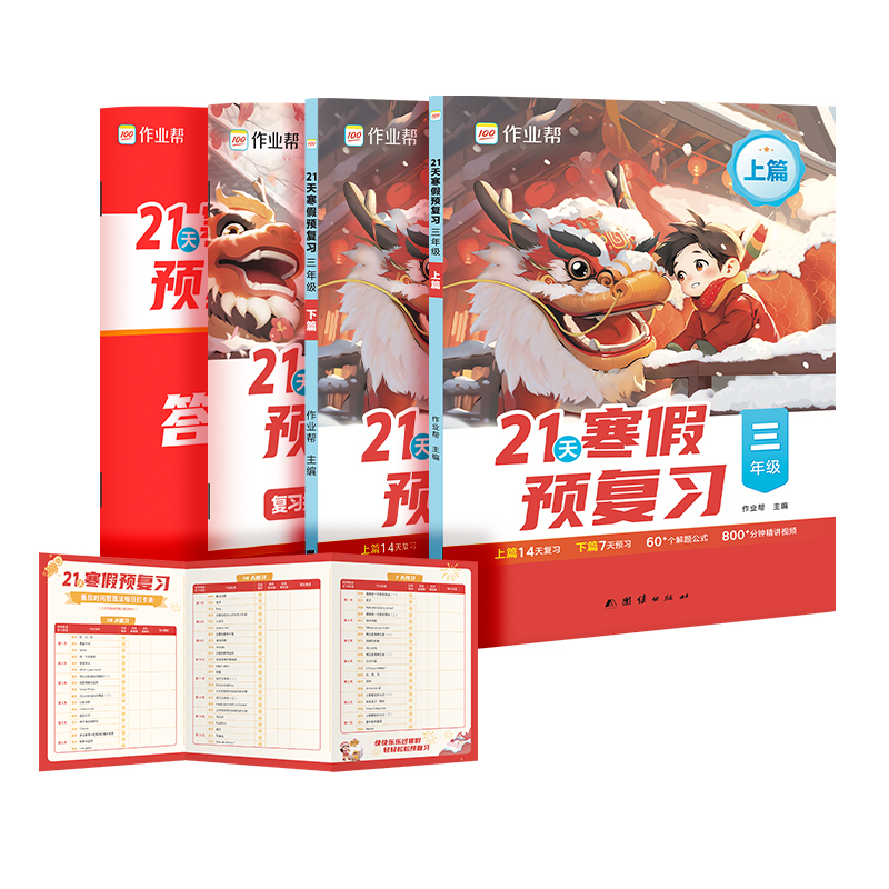 21天寒假预复习三年级
