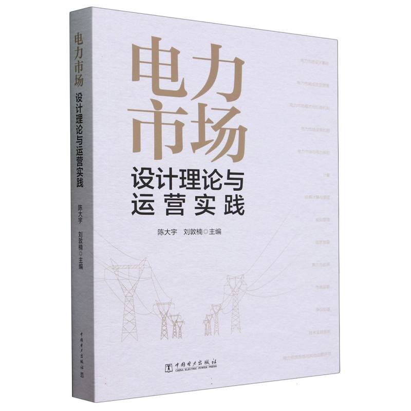 电力市场设计理论与运营实践