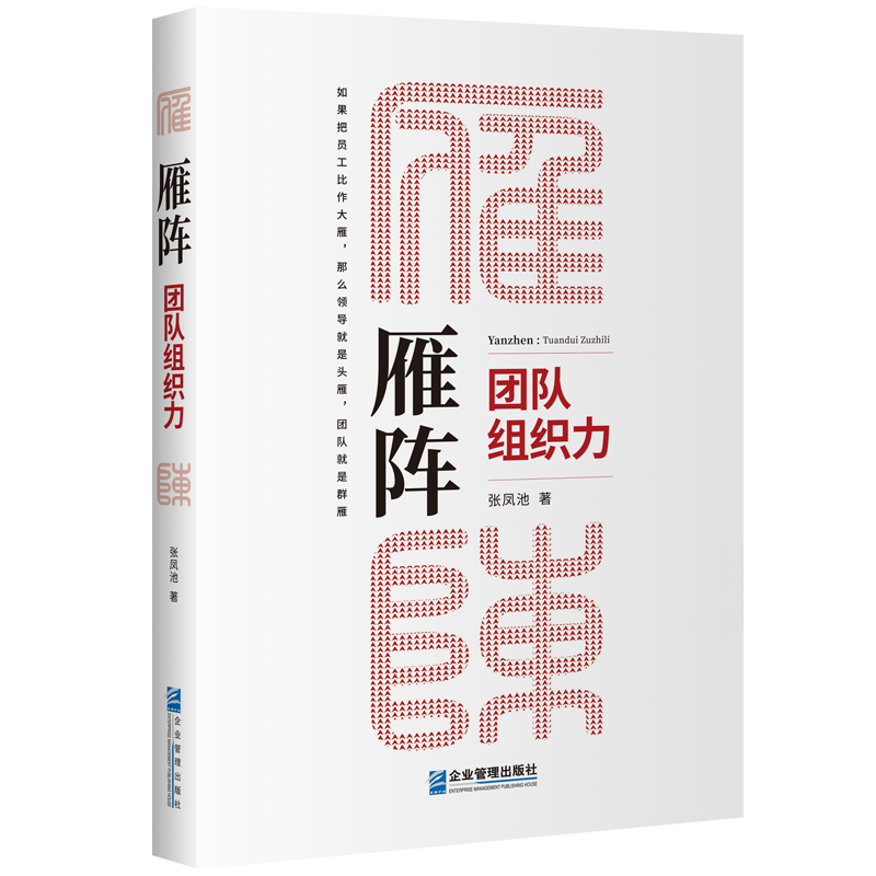 雁阵:团队组织力