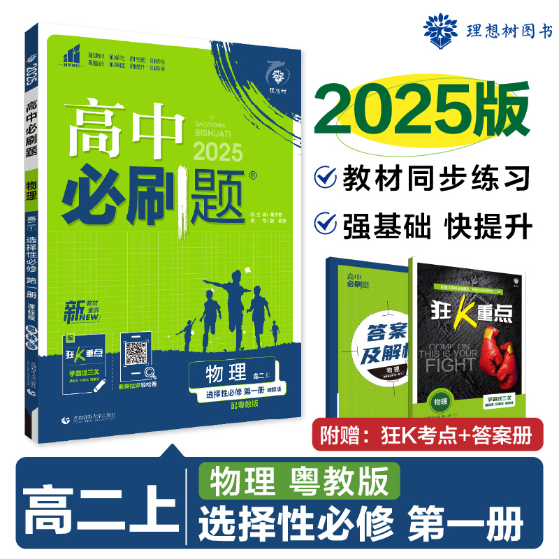 2024秋高中必刷题2025版 物理 选择性必修 第一册 YJ