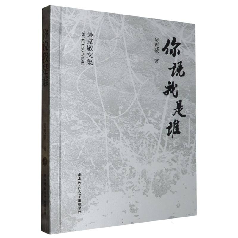 你说我是谁/吴克敬文集