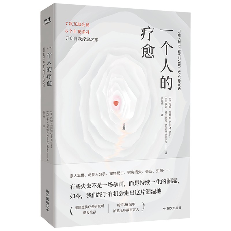 一个人的疗愈：越过悲伤之地，我们终会被治愈。 7 次互助会谈+6个自我练习，开启自我疗愈之旅