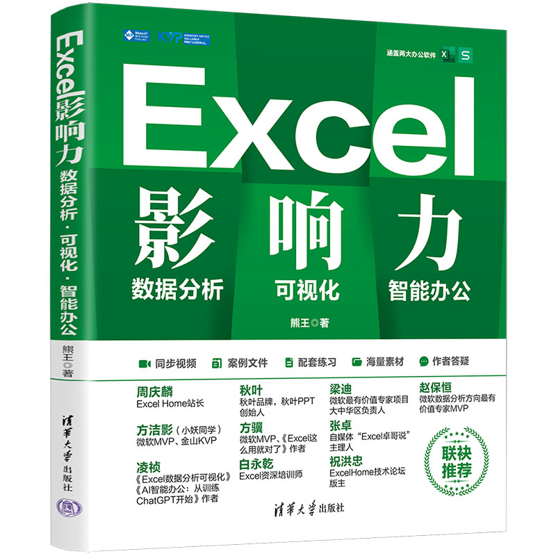 Excel影响力：数据分析 可视化 AI办公