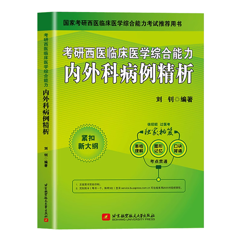 2025昭昭考研西医临床医学综合能力 内外科病例精析