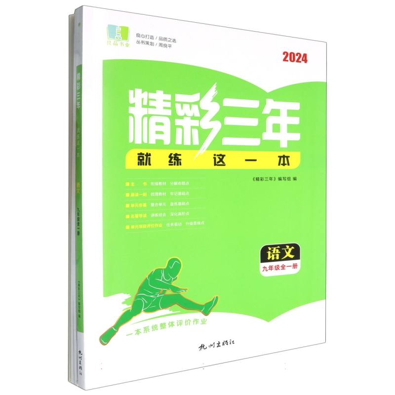语文（9年级全1册2024）/精彩三年就练这一本