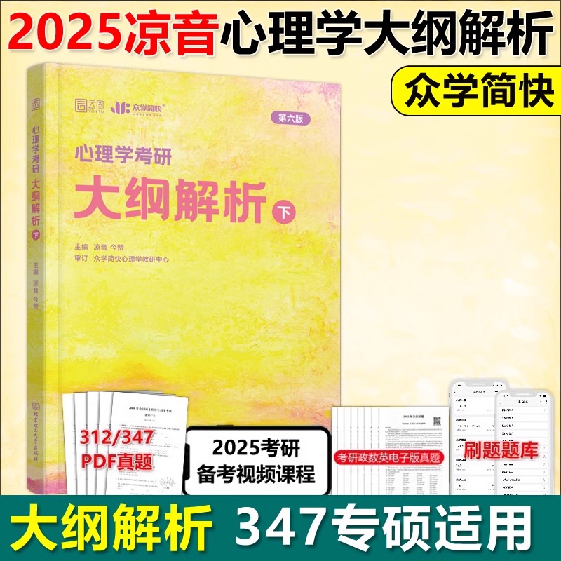 2025版心理学考研大纲解析下