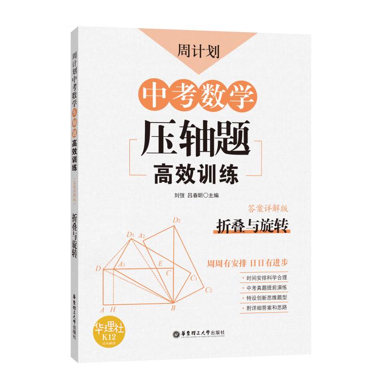 周计划：中考数学压轴题高效训练（折叠与旋转）