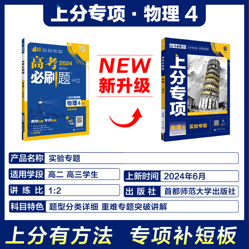 2025高考必刷题 物理4 实验专题