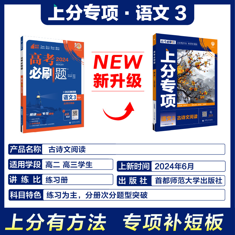 2025高考必刷题 语文3 古诗文阅读