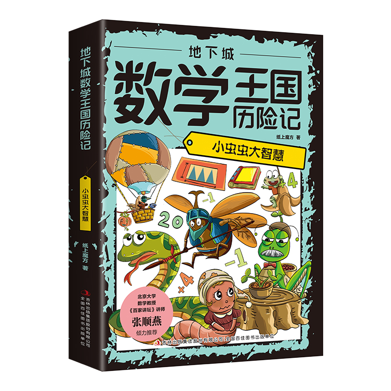 地下城数学王国历险记：小虫虫大智慧（16开四色平装）
