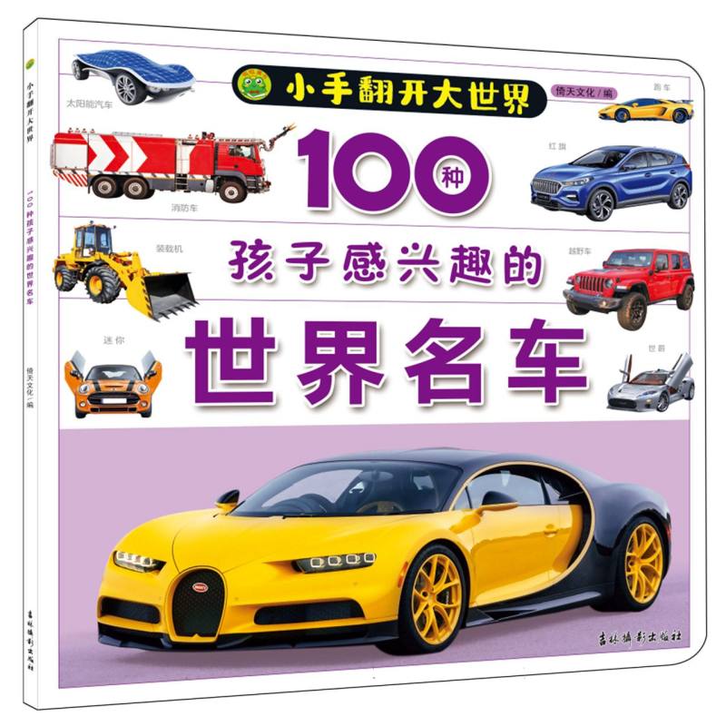 小手翻开大世界 100种孩子感兴趣的世界名车