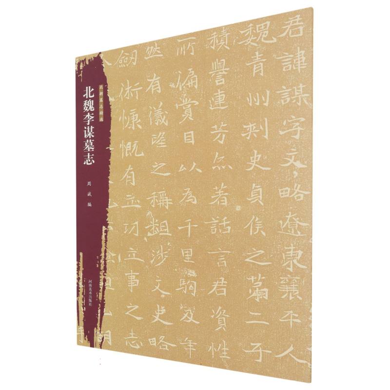 北朝墓志精选   北魏李谋墓志