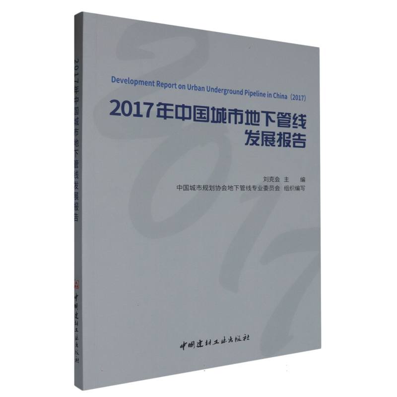 中国城市地下管线发展报告（2017年）