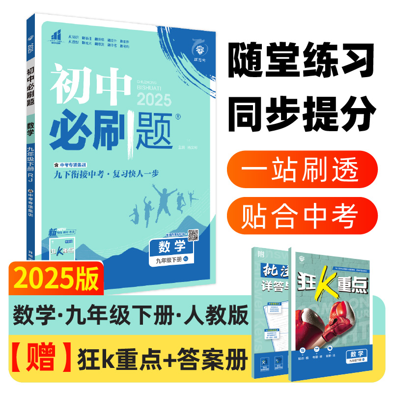 2025春初中必刷题 数学九年级下册 RJ