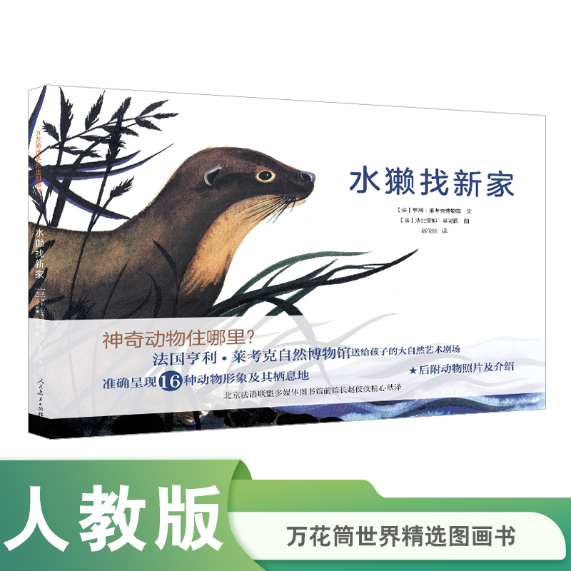万花筒世界精选图画书 水獭找新家