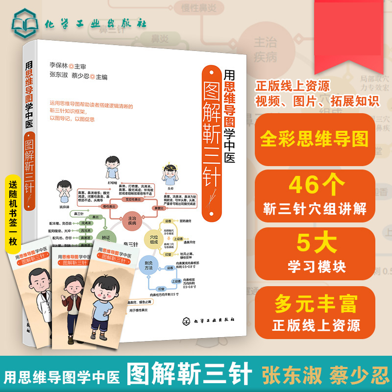 用思维导图学中医--图解靳三针