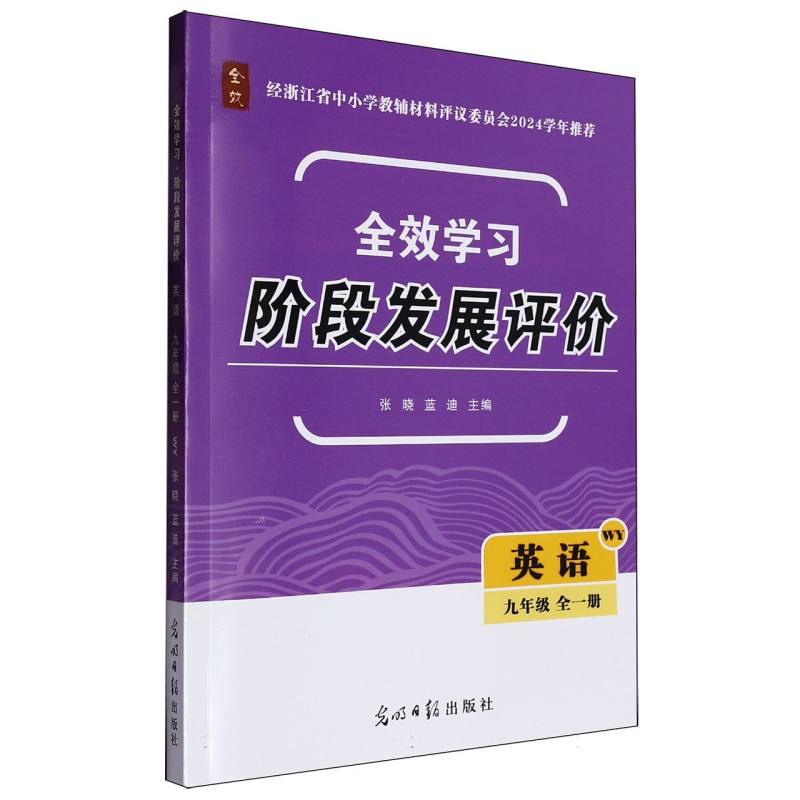 英语（9年级全1册WY）/全效学习阶段发展评价