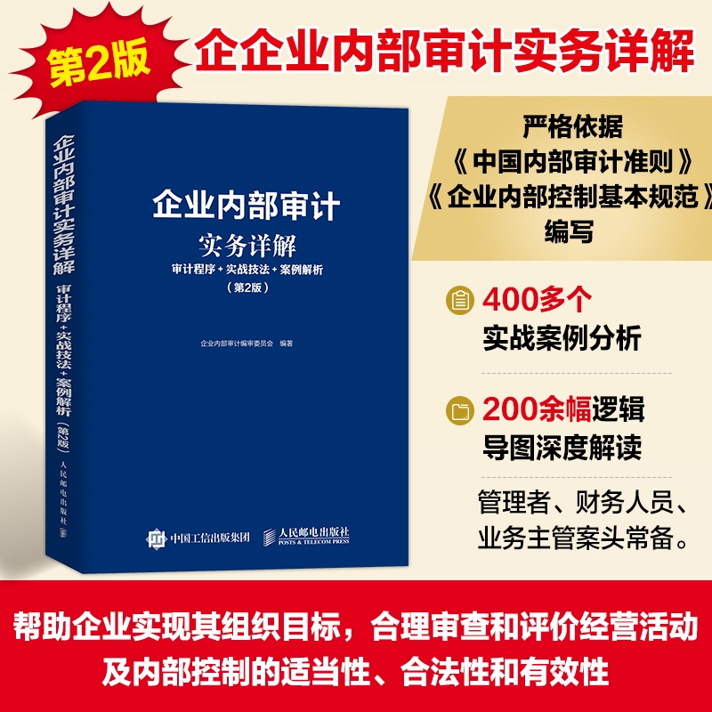 企业内部审计实务详解：审计程序+实战技法+案例解析（第2版）