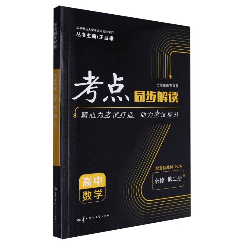 考点同步解读  高中数学  必修  第二册  RJA