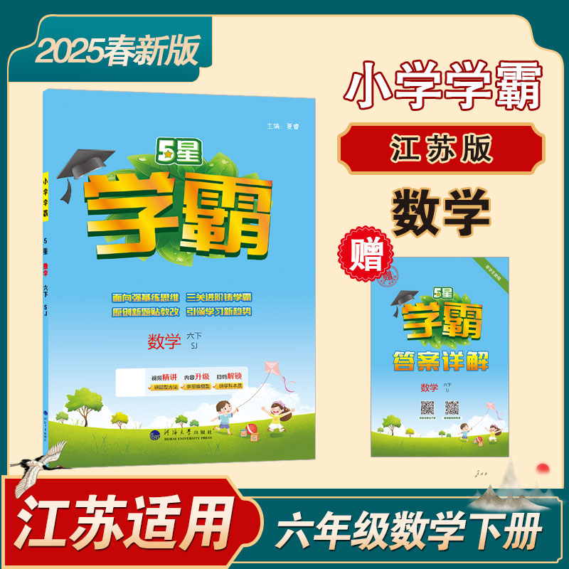 25春小学学霸 数学 六下 江苏