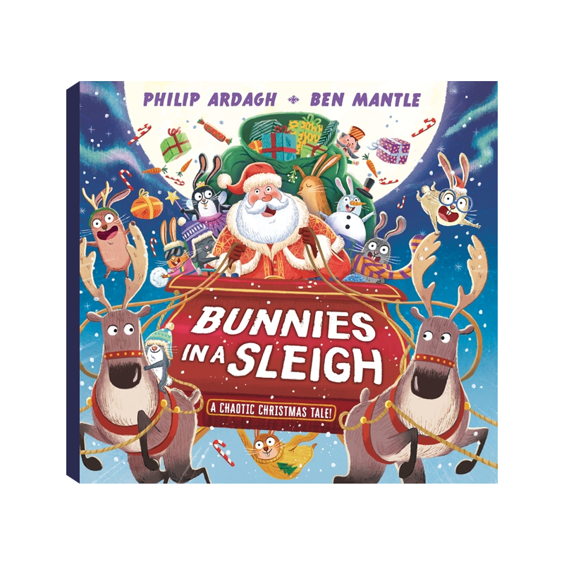 Bunnies in a Sleigh: A Chaotic Christmas Tale!