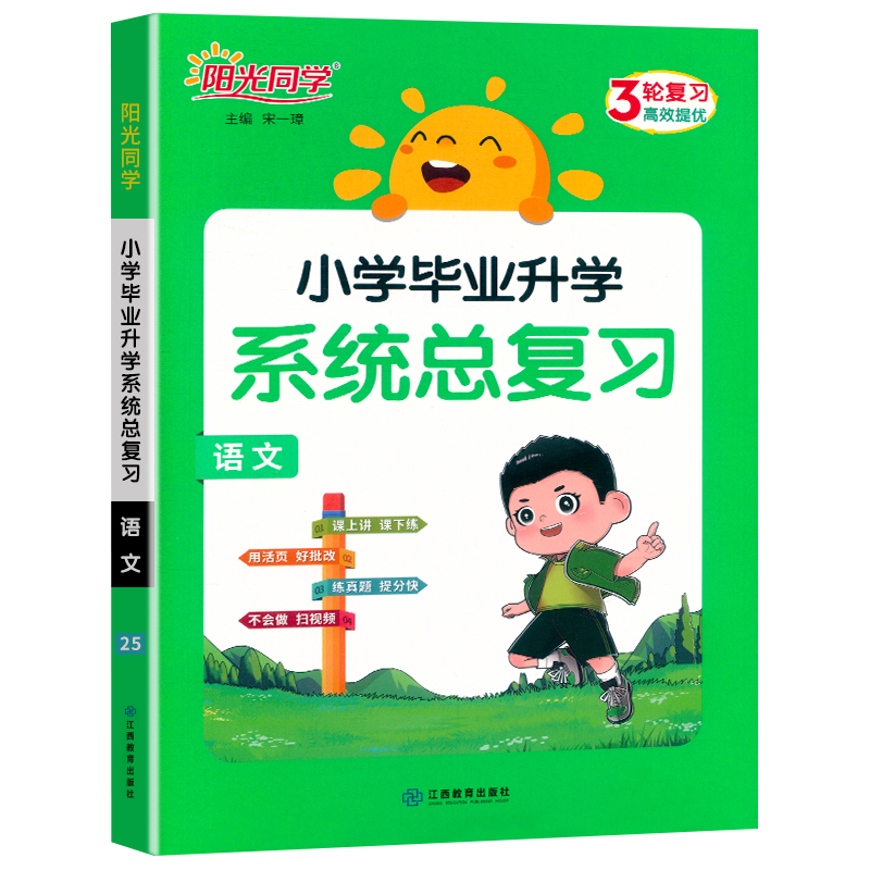 2025小学毕业升学系统总复习语文全国版