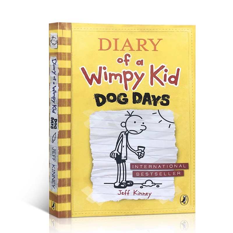 Diary of a Wimpy Kid  Dog Days 小屁孩日记 平装