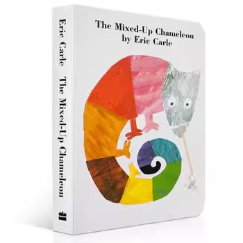 The Mixed-Up Chameleon 纸板 LCX32  艾瑞卡尔 Eric Carle