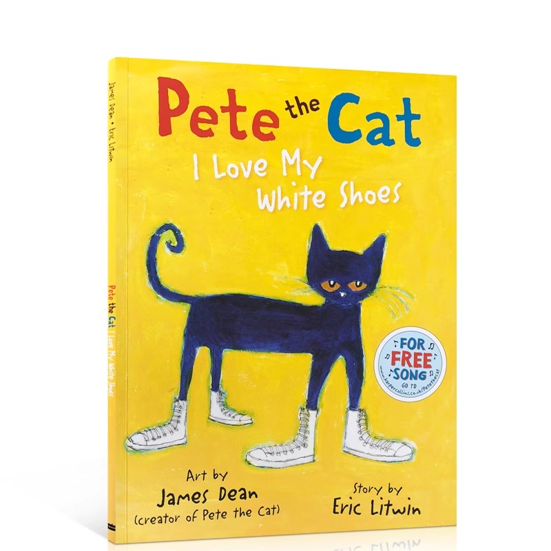 Pete the Cat I Love My White Shoes 平装 WML41