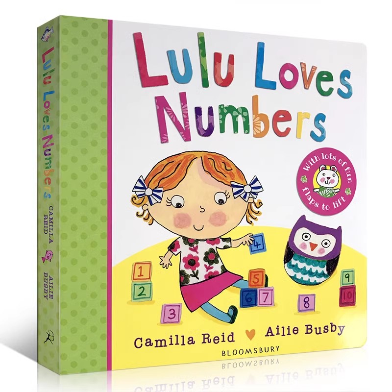 Lulu Loves Numbers 纸板