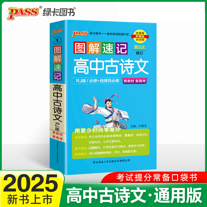 25图解速记--1.高中古诗文·必修+选择性必修（人教版）