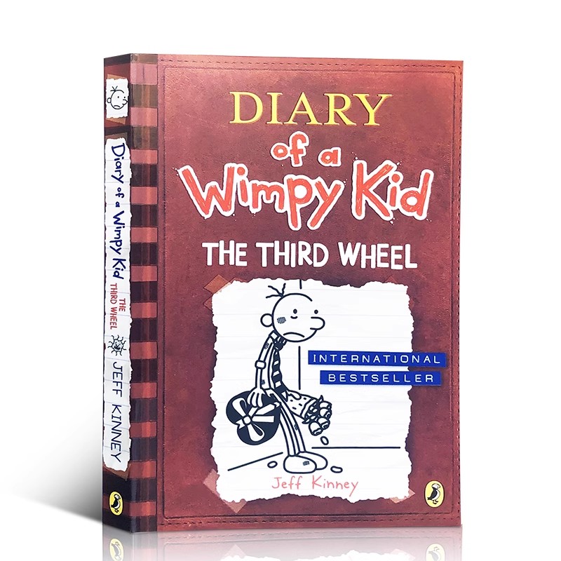 Diary of a Wimpy Kid  The Third Wheel 小屁孩日记 平装